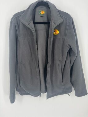 Bass Pro Shops Men's Dark Gray Lightweight Fleece Jacket